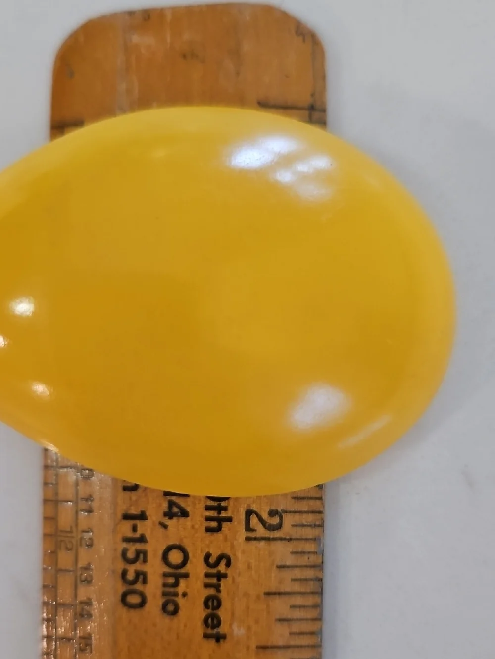 Nesquik Yellow Plastic Scoop / Stirring Spoon Collectible Long Handle